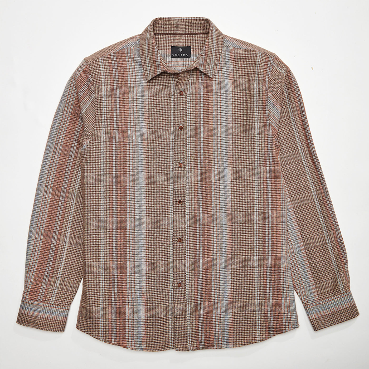 Beige Glen Check Flannel