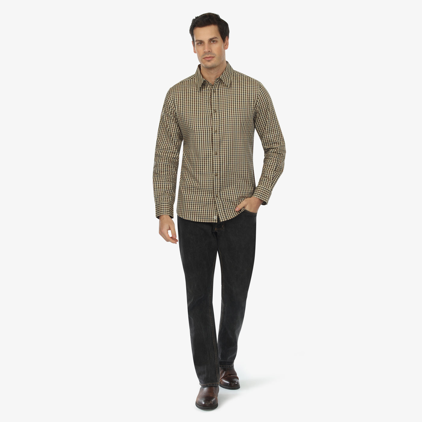 Mammoth Woods Plaid Button-Down Shirt