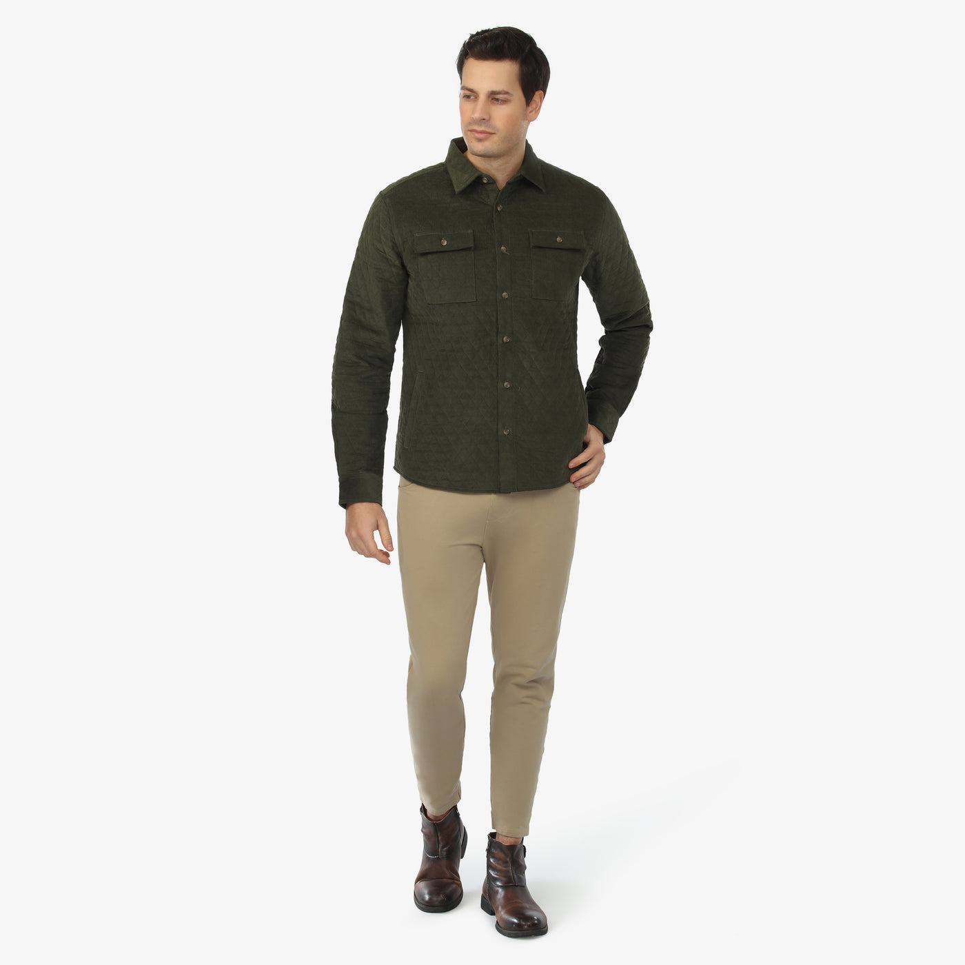 Everglade Quilted Overshirt