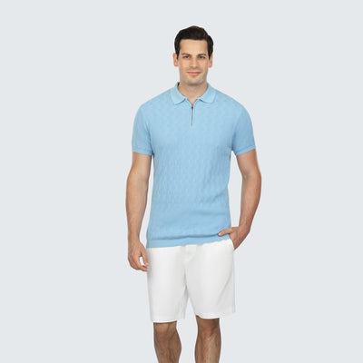 Misty Luxe Knit Polo